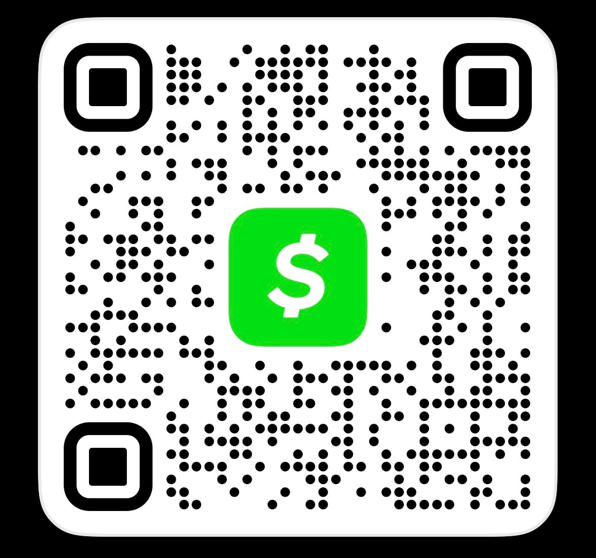 Cash App QR code for Teen Outlet cashtag TeenOutlet21