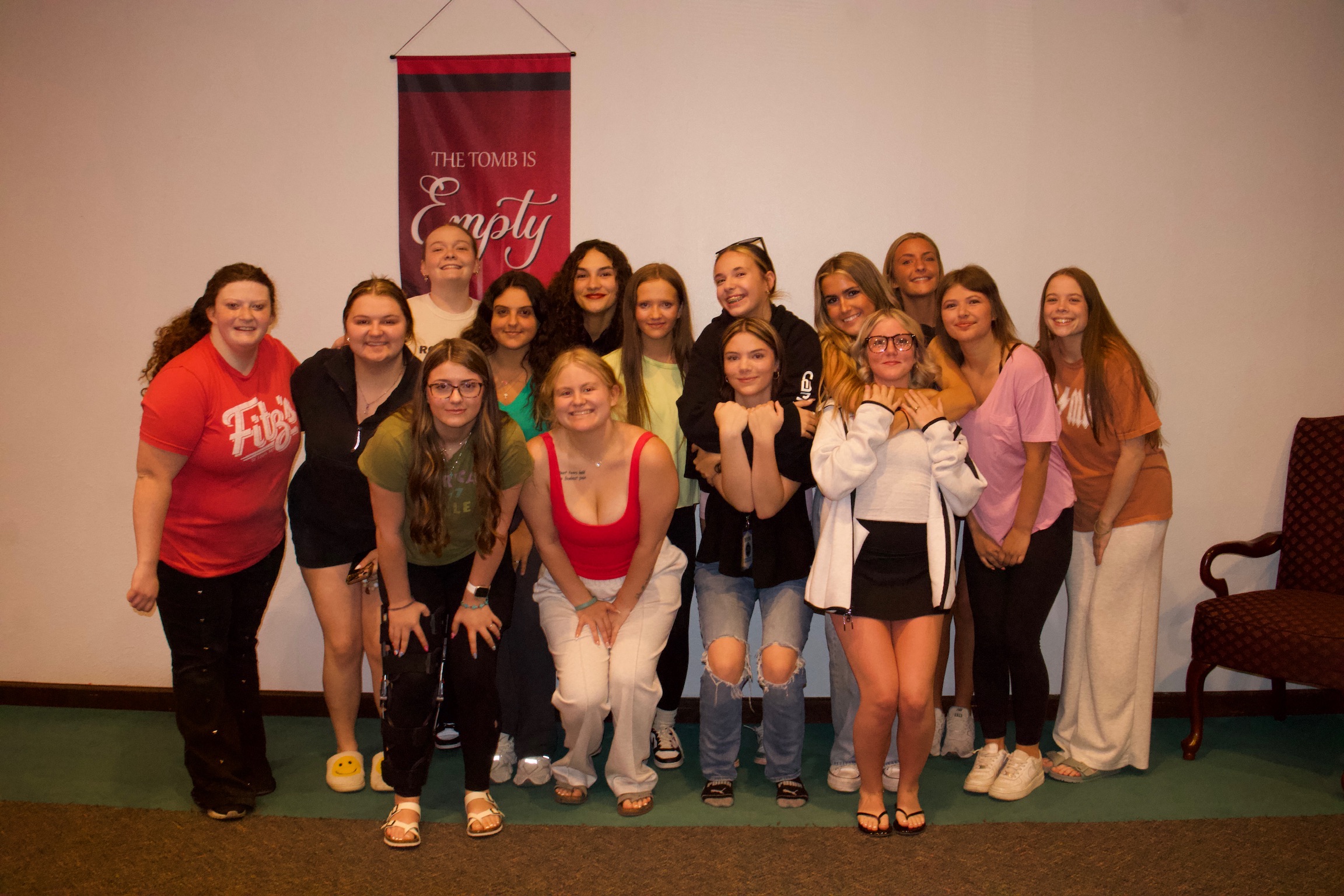 Teen Outlet students together